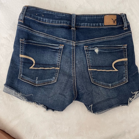 Distressed Jean Shorts - Picture 2 of 3